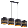 Подвесной светильник TAGO BLACK TK Lighting в цвете черный