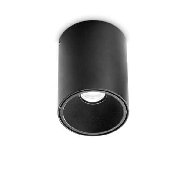 Стельовий світильник NITRO PL ROUND D10 NERO 3000K 322711