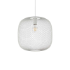 Подвесной светильник в стиле хай-тек NET SP1 D34 BIANCO Ideal Lux в кухню, спальню в цвете белый