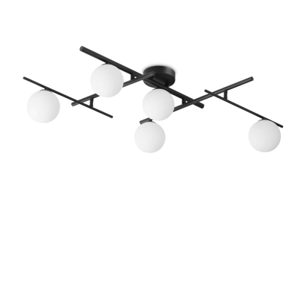 Стельовий світильник ATLAS PL5 NERO 328218