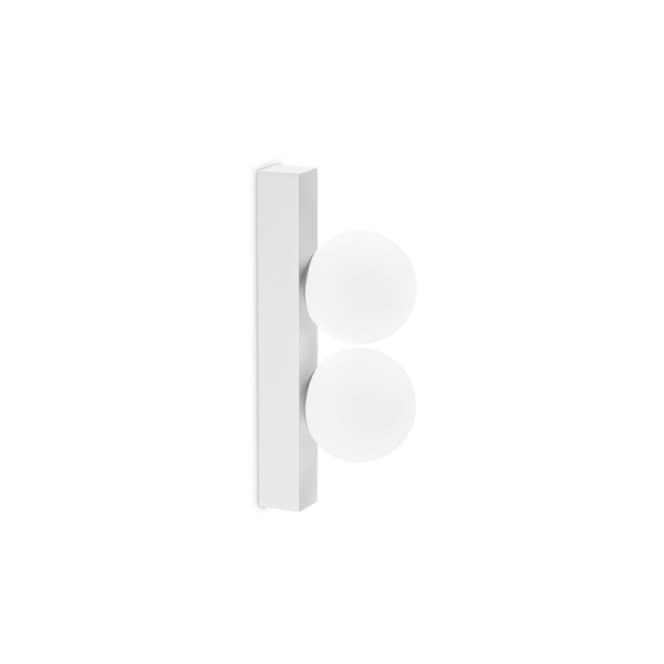 Светильник настенный светодиодный в спальню и гостиную PING PONG AP2 BIANCO Ideal Lux, LED бра в стиле модерн