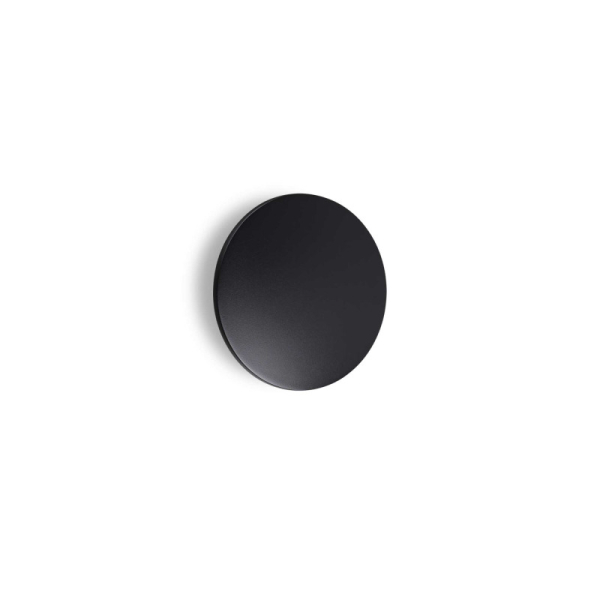 Светильник настенный светодиодный PUNTO AP D24 NERO Ideal Lux, LED бра в стиле хай-тек