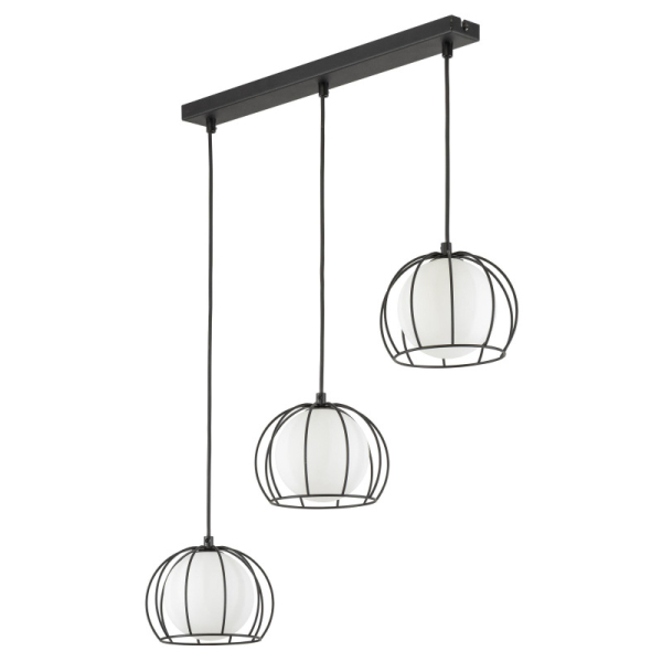 Подвесной светильник BENIAMIN 3 TK Lighting в цвете черный