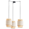 Подвесной светильник BOHO NATURE 3 TK Lighting в цвете черный