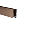 BETA TRACK MAGNETIC57 230V 3m ANODISED CHOCOLATE
