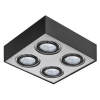 Paulo 4 230V (black/aluminium)