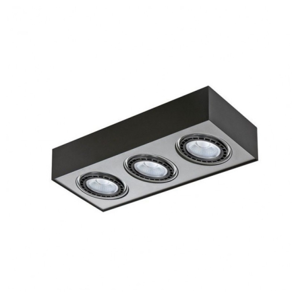 Paulo 3 12V (black/aluminium)