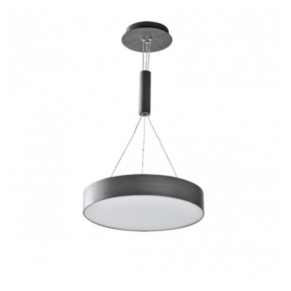 MONZA PENDANT R 50W BK 4000