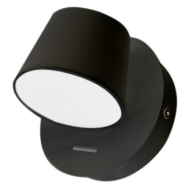 Светильник настенный светодиодный RAMONA 1 SWITCH BLACK Azzardo, LED бра