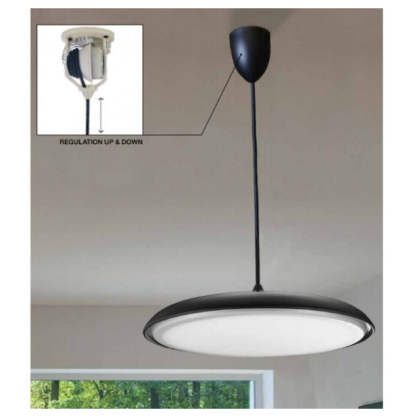 Люстра Saturnia 40 3000K (black) Azzardo Цвет: черный