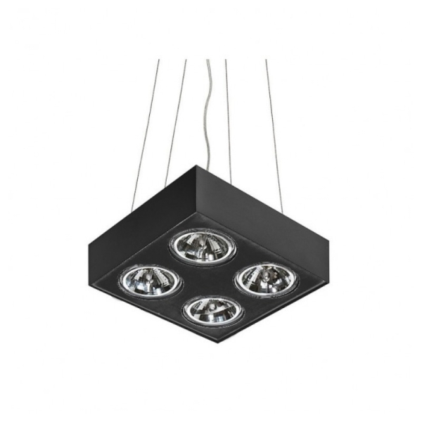 Paulo 4 12V Pendant (black/black)