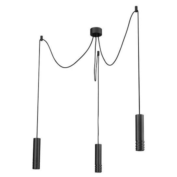 LOCUS L PENDANT 3 BLACK