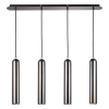 Люстра TUBO 4 Black chrome Azzardo Цвет: черный / хром