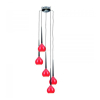 Люстра LIBRA PENDANT 5 RED ZUMALINE Цвет: красный