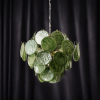 Люстра MURANO Sleek Green Glass Orbit 099