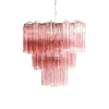 Люстра MURANO Pink TUBE 046 Anzazo купити 80960грн.