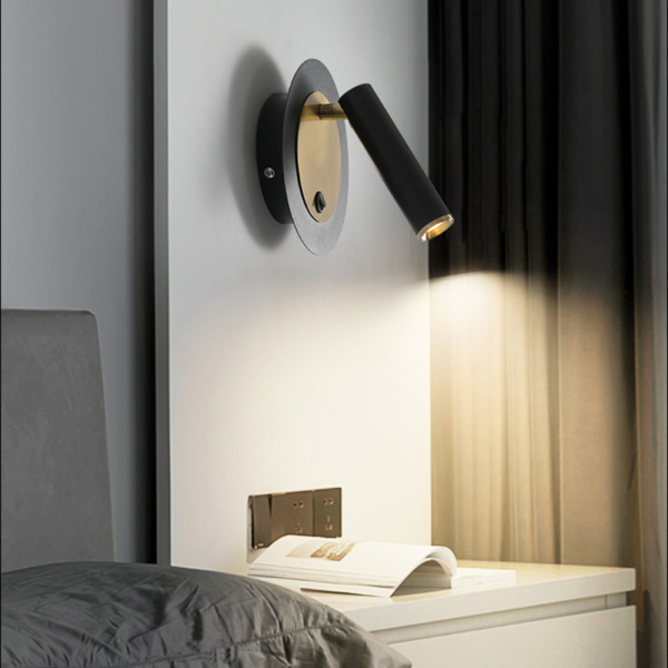 Бра RAPID WALL B Колір Білий + Латунь