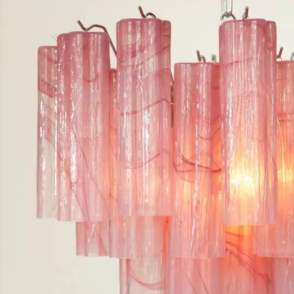 Люстра MURANO PINK 168