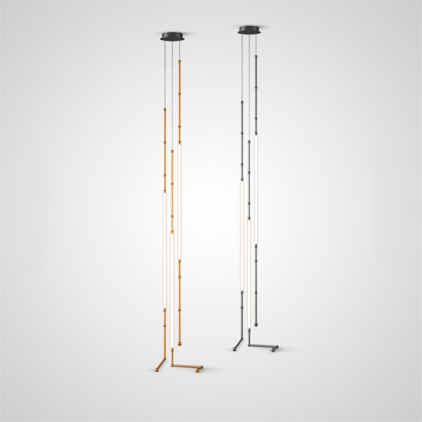 Підвісний світильник ALRIK Колір золото. Тепле світло