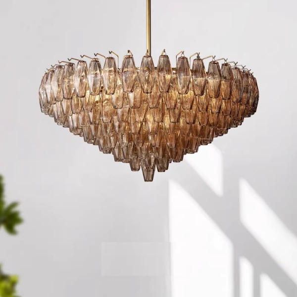 Люстра MURANO Brown Shimmer Frame 155