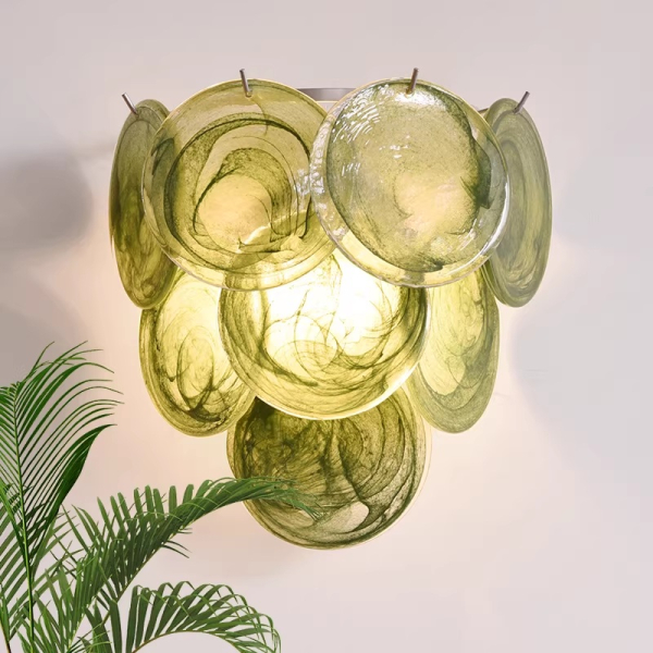 Бра MURANO Celestial Green Disc Light 103
