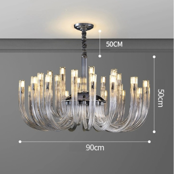 Люстра MURANO Crystal Cascade 016