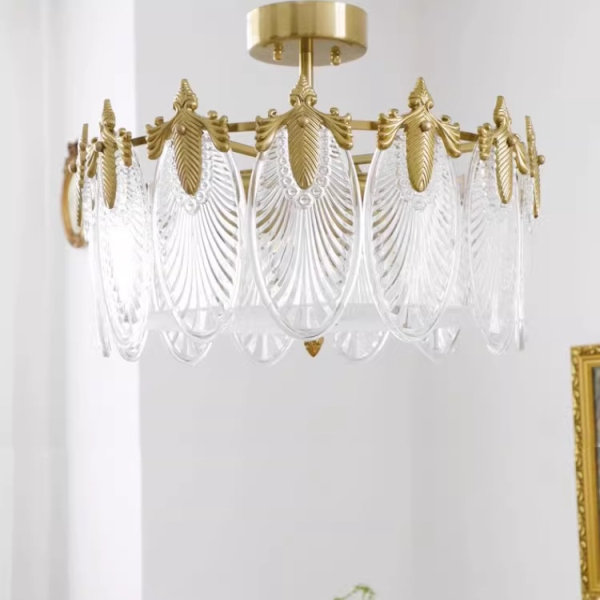 Люстра MURANO Gold Veil 139 Anzazo купити 12584грн.