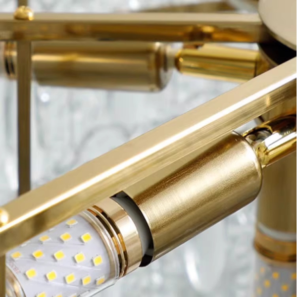 Люстра MURANO Gold Veil 139 Anzazo купити 12584грн.
