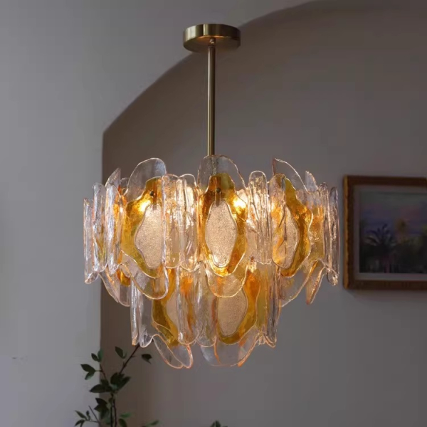 Люстра MURANO Golden Bloom 154 Anzazo купити 19580грн.