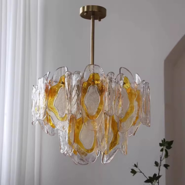 Люстра MURANO Golden Bloom 154 Anzazo купити 19580грн.