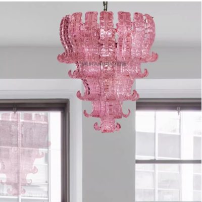 Люстра MURANO Imperial Cascade Red 053