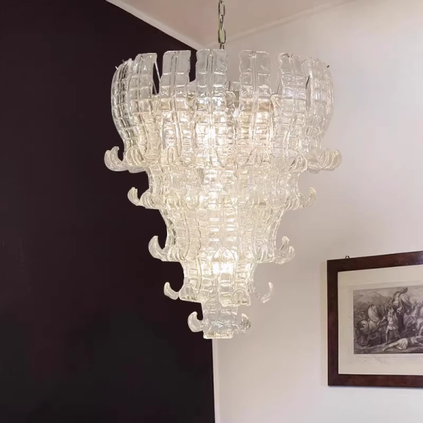 Люстра MURANO Imperial Cascade Transparent 052