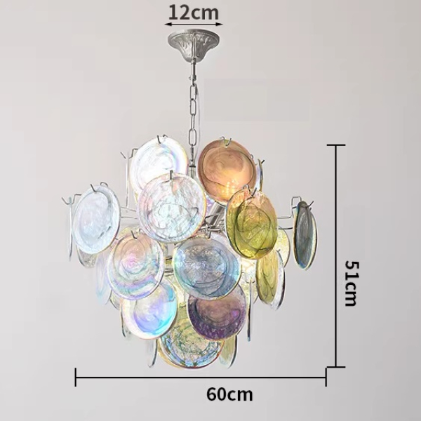 Люстра MURANO Iridescent Orbit Chandelier 112