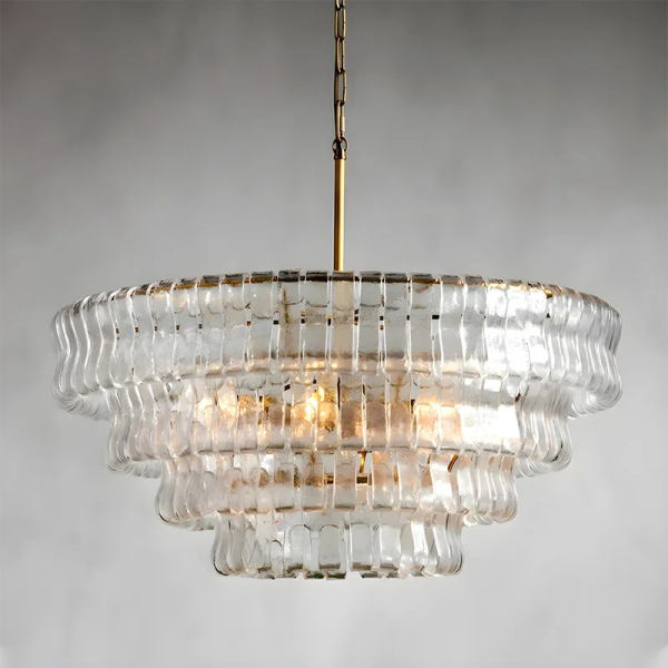 ЛЮСТРА MURANO 002 TRANSPARENT