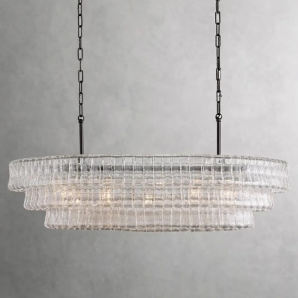 ЛЮСТРА MURANO «CRYSTAL WAVE» 003 TRANSPARENT