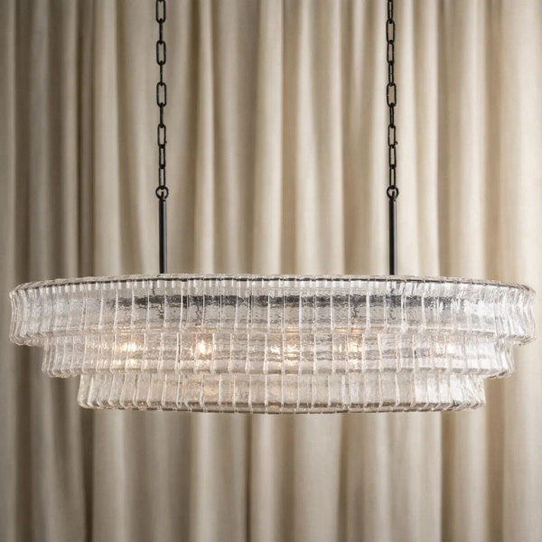 ЛЮСТРА MURANO «CRYSTAL WAVE» 003 TRANSPARENT