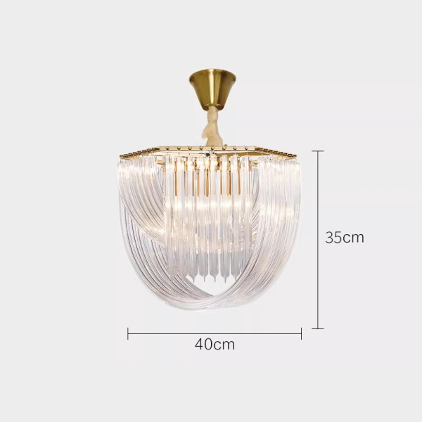 Люстра MURANO Minimalism in crystal 054