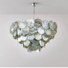 Люстра MURANO Green Modern Scaled Glass 104