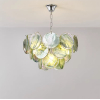 Люстра MURANO Green Modern Scaled Glass 104