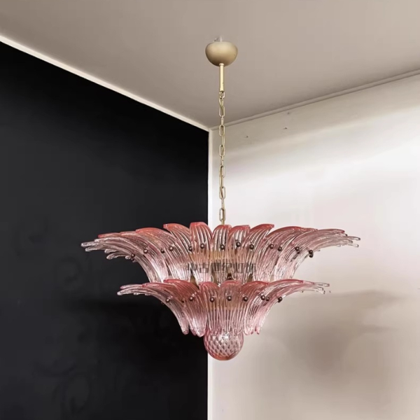 Люстра MURANO Monolara Pink 032