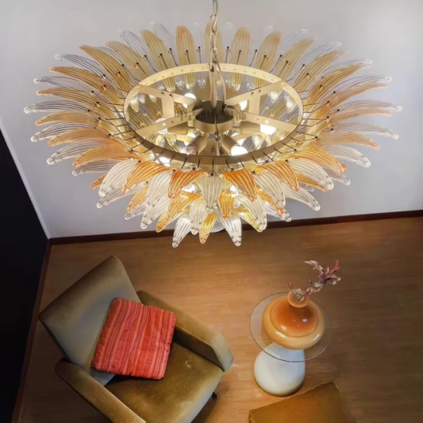 Люстра MURANO Monolara Yellow 030