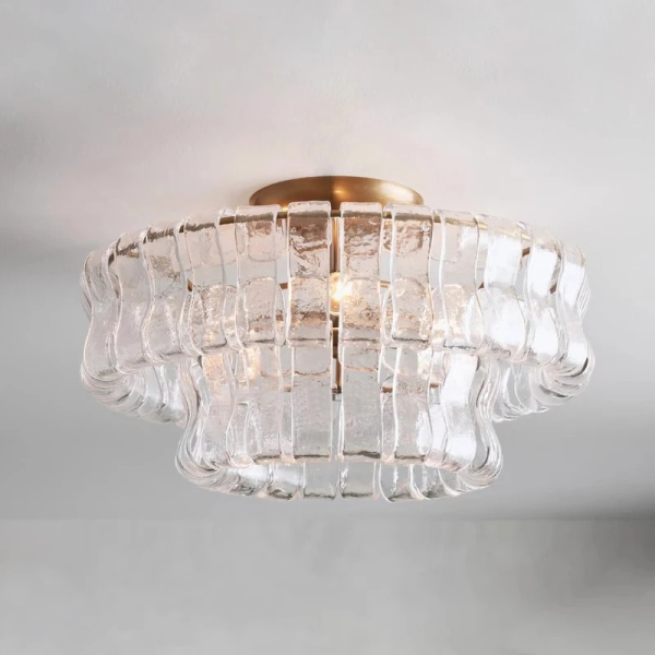 Потолочная люстра Murano «Crystal Wave» 007