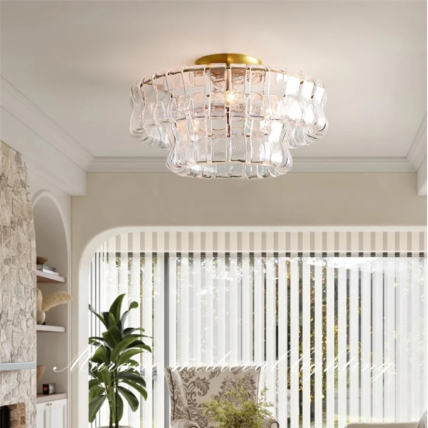 Потолочная люстра Murano «Crystal Wave» 008