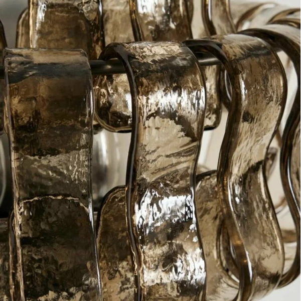 Бра Murano "Wavy Amber" 005