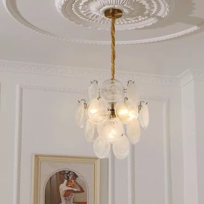 Люстра MURANO Opalescent Disk Chandelier 082