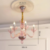 Люстра MURANO Opulent Pink Cascade Light 093