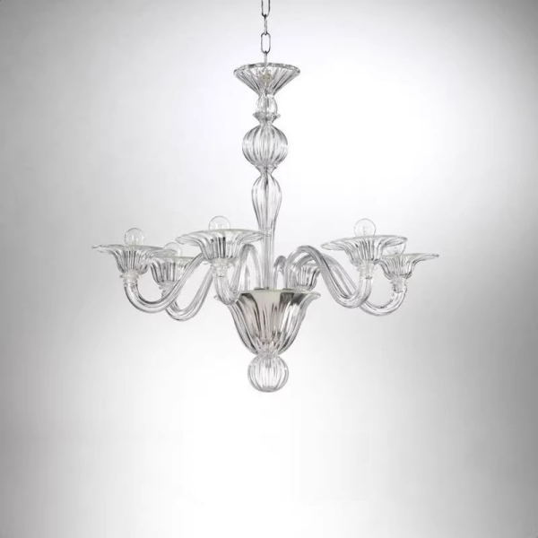 Люстра MURANO Opulent White Cascade Light 092