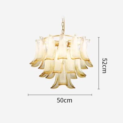 Люстра MURANO Petal Halo Yellow 141