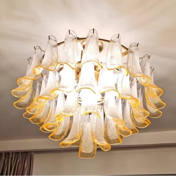 Люстра MURANO Petal Halo Yellow 141 Anzazo купити 33616грн.