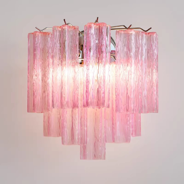 Настенный светильник MURANO Pink Cascades 050